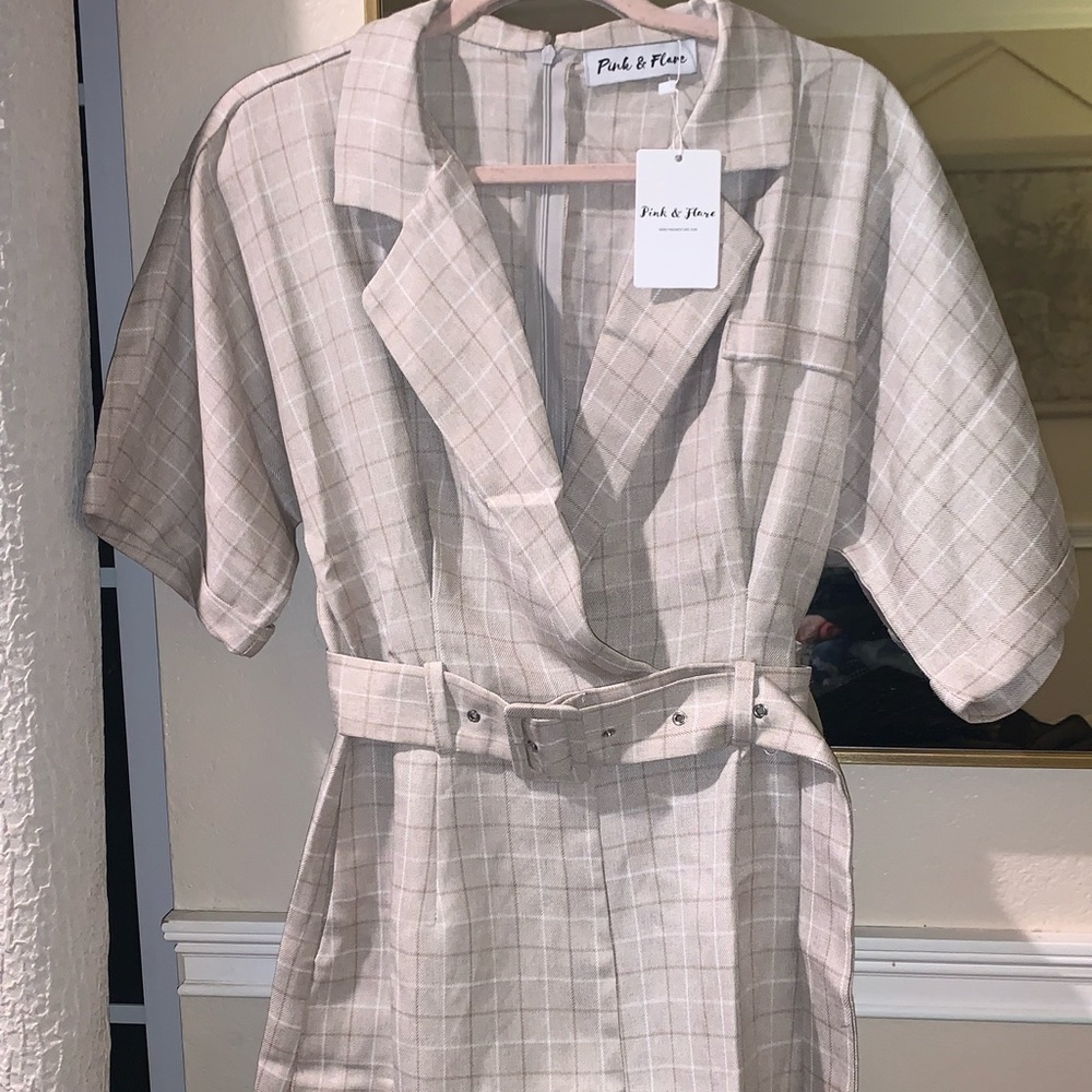 New Romper with belt